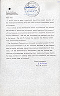 This letter writer accused the government of cowardice and racism in its choice of methods to remove the tents.