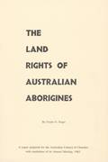 Page 1 of 8 Frank Engel, General Secretary of the Australian Council of Churches, set out the main arguments for land rights in this pamphlet.