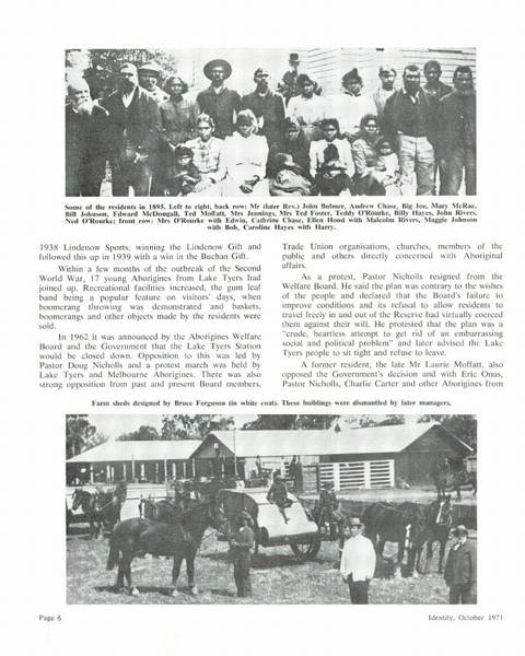 Page 2 of 4 This article was written by Alick Jackomos, Merle Jackomos' non-Aboriginal husband. <em>Identity</em> favoured contributions by Aboriginal authors. So, with Merle's approval, the article was submitted under her name.