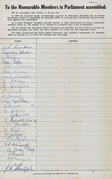 Following the passage of the 1967 Referendum campaigners urged the Commonwealth Government to use its powers against state legislation which was inconsistent with Commonwealth laws.